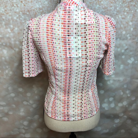 NWT Revelle Sheer Blouse - Picture 2 of 5